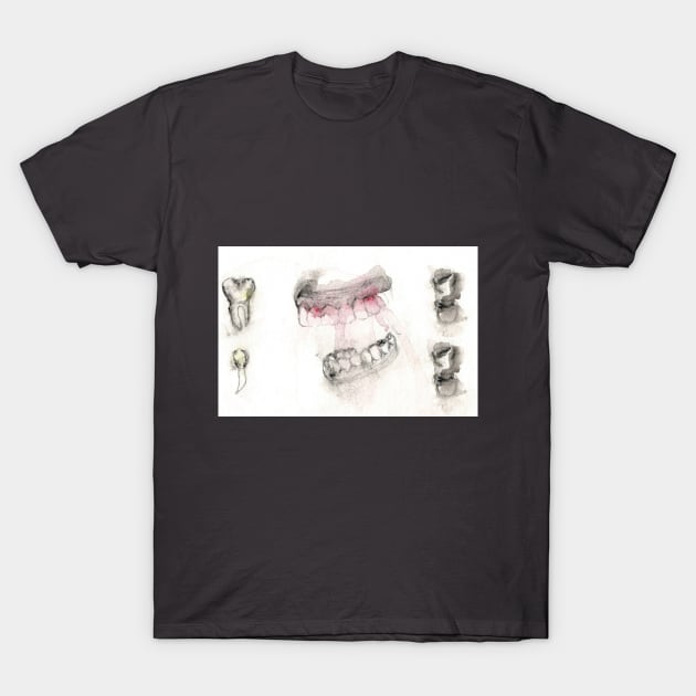 teeth T-Shirt by deerslugstudio